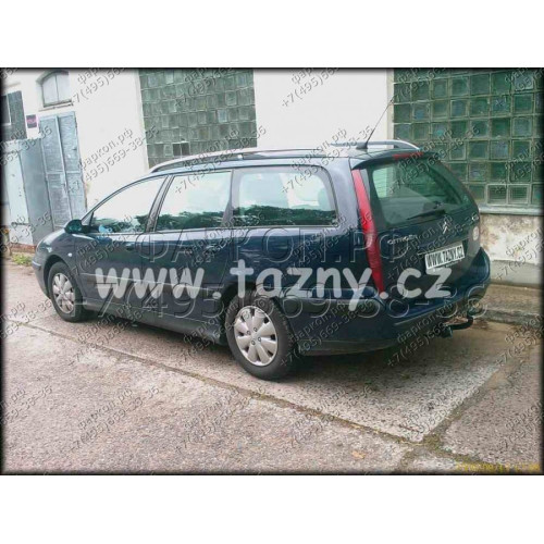 C-027 STEINHOF Фаркоп на Citroen C5 универсал 2001-2004, 2004-2008 без снятия и подрезки бампера. Тип шара: A. Нагрузки: 2000/85 кг, масса фаркопа 20,7 кг (без электрики в комплекте)